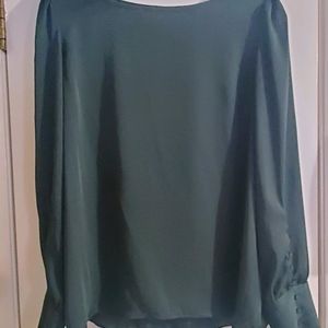 Forest Green Blouse 🌲